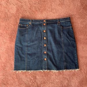 Brand new gap denim skirt